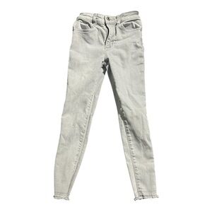 Gap Girls Gray jegging ankle high rise Jean- size 8